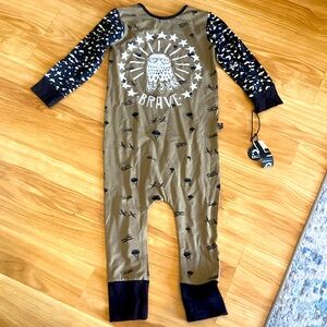 NWT Rags to Raches Brave onesie 3/4